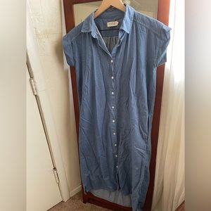 Esby Apparel Denim Shirt Dress